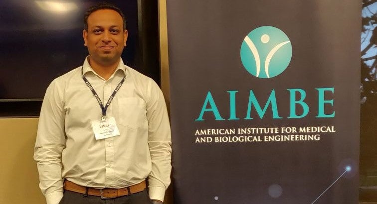 Vikas at AIMBE Public Policy Institute